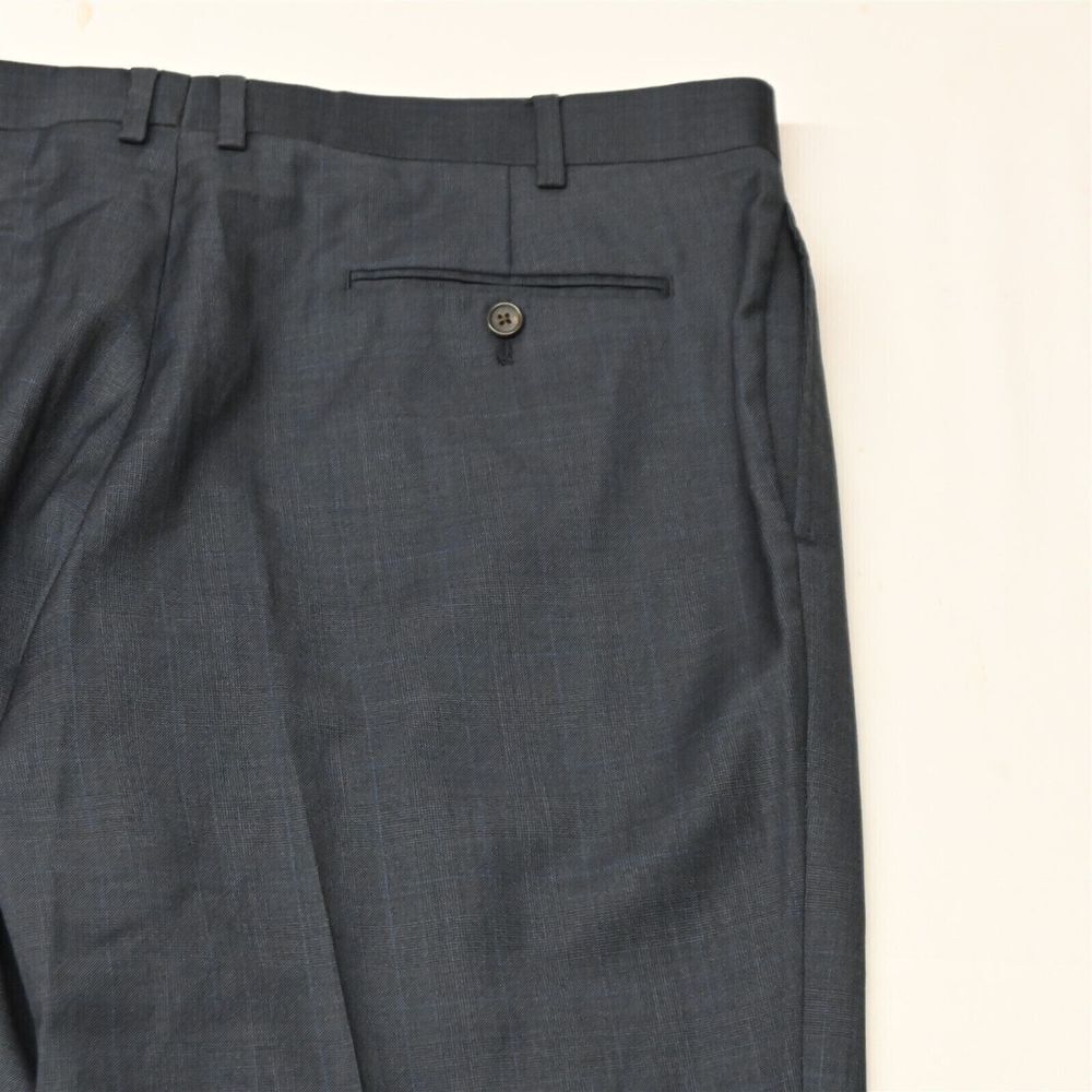 Lauren Ralph Lauren 46L 38x32 Navy Glenn Check Wool Sports Jacket Pants Suit - Picture 11 of 12
